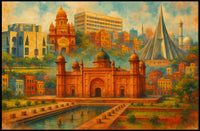 Architectural Wonders of Bangladesh Poster