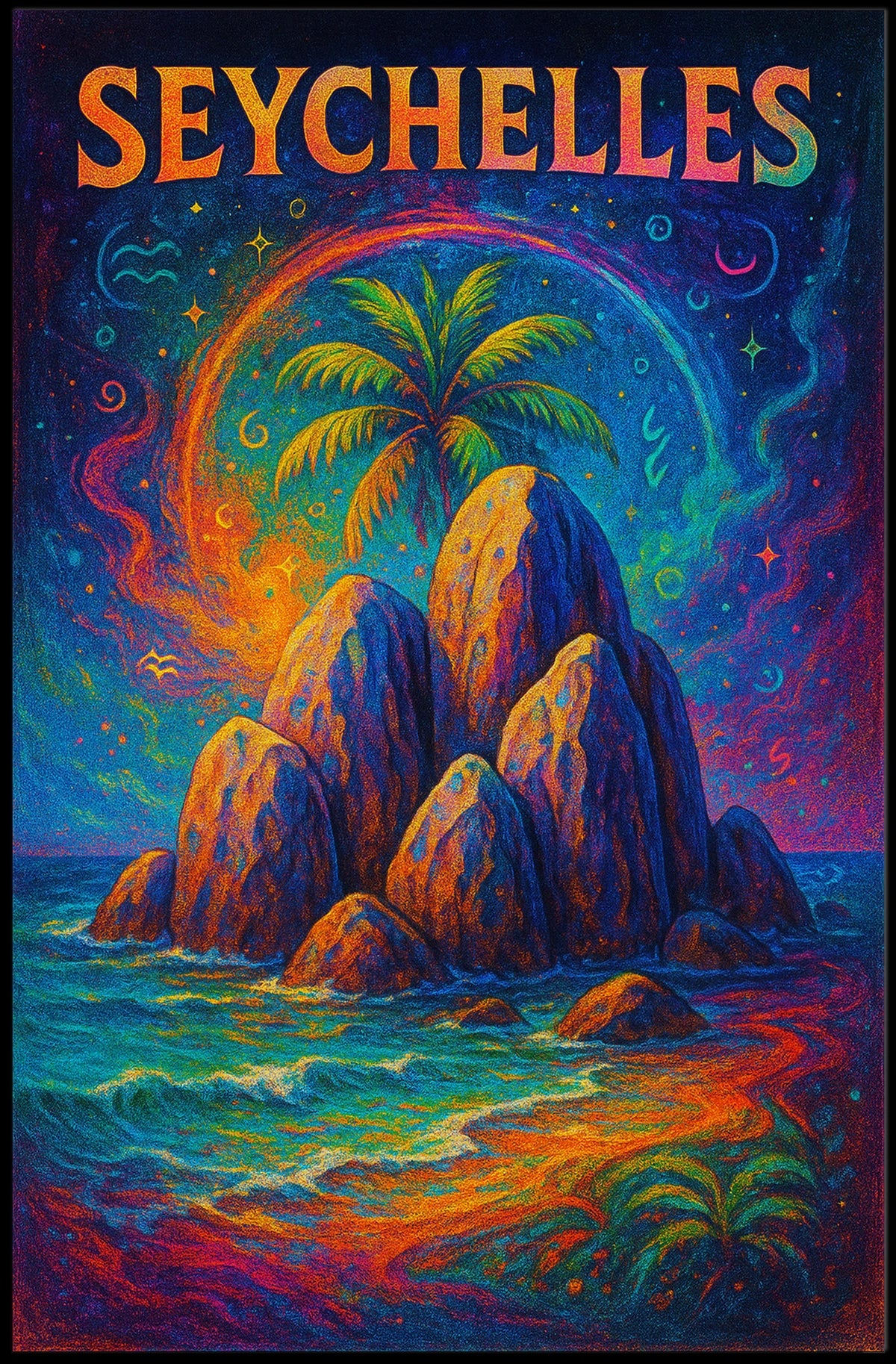 Enchanting Seychelles Poster
