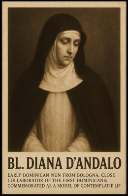 Bl. Diana DAndalo Model Of Poster
