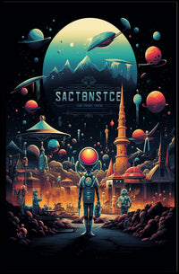 Galactic Exploration Adventure Poster
