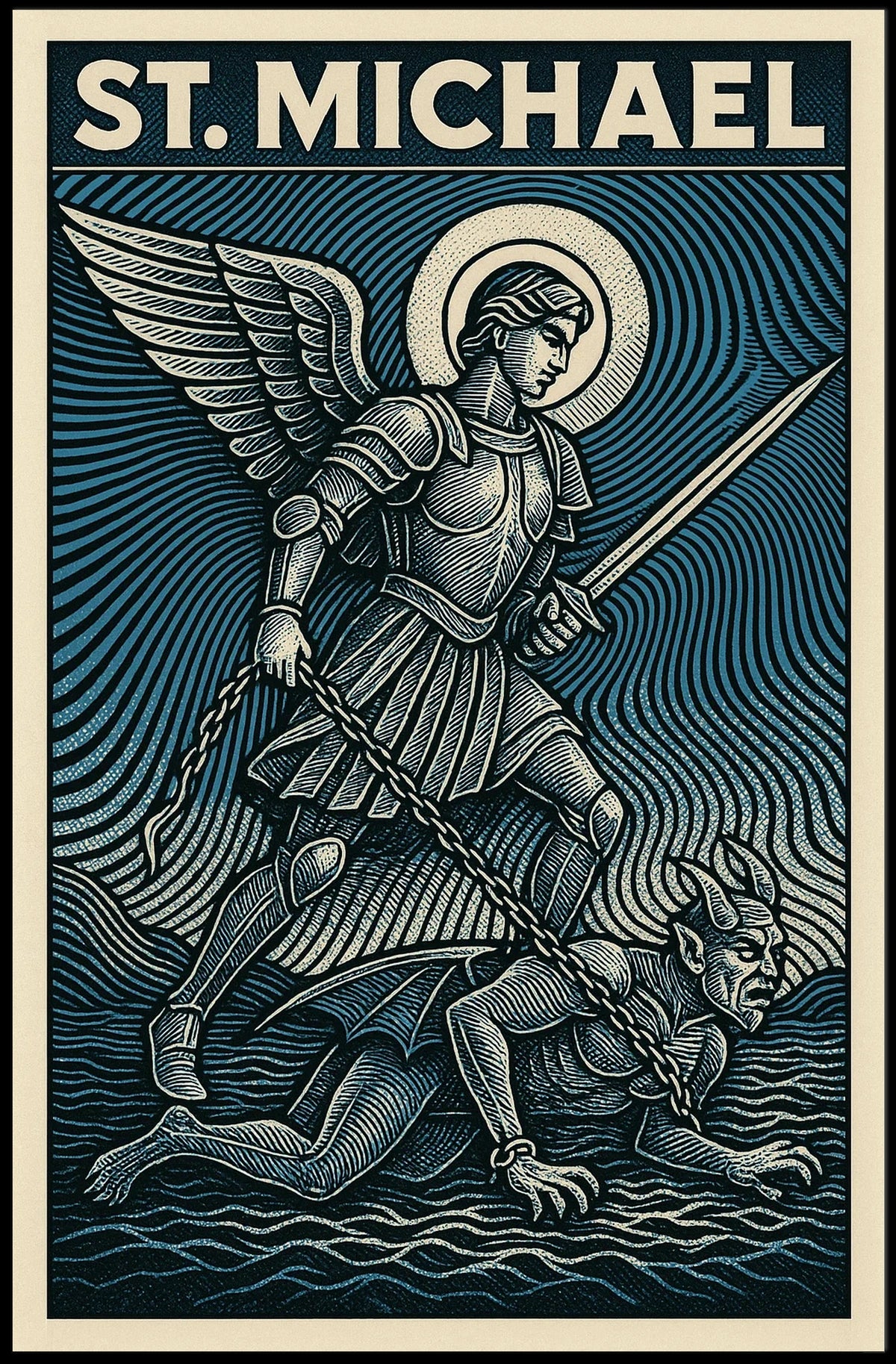 St. Michael The Archangel Poster