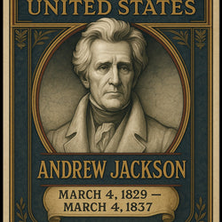 Andrew Jackson 7th President Poster