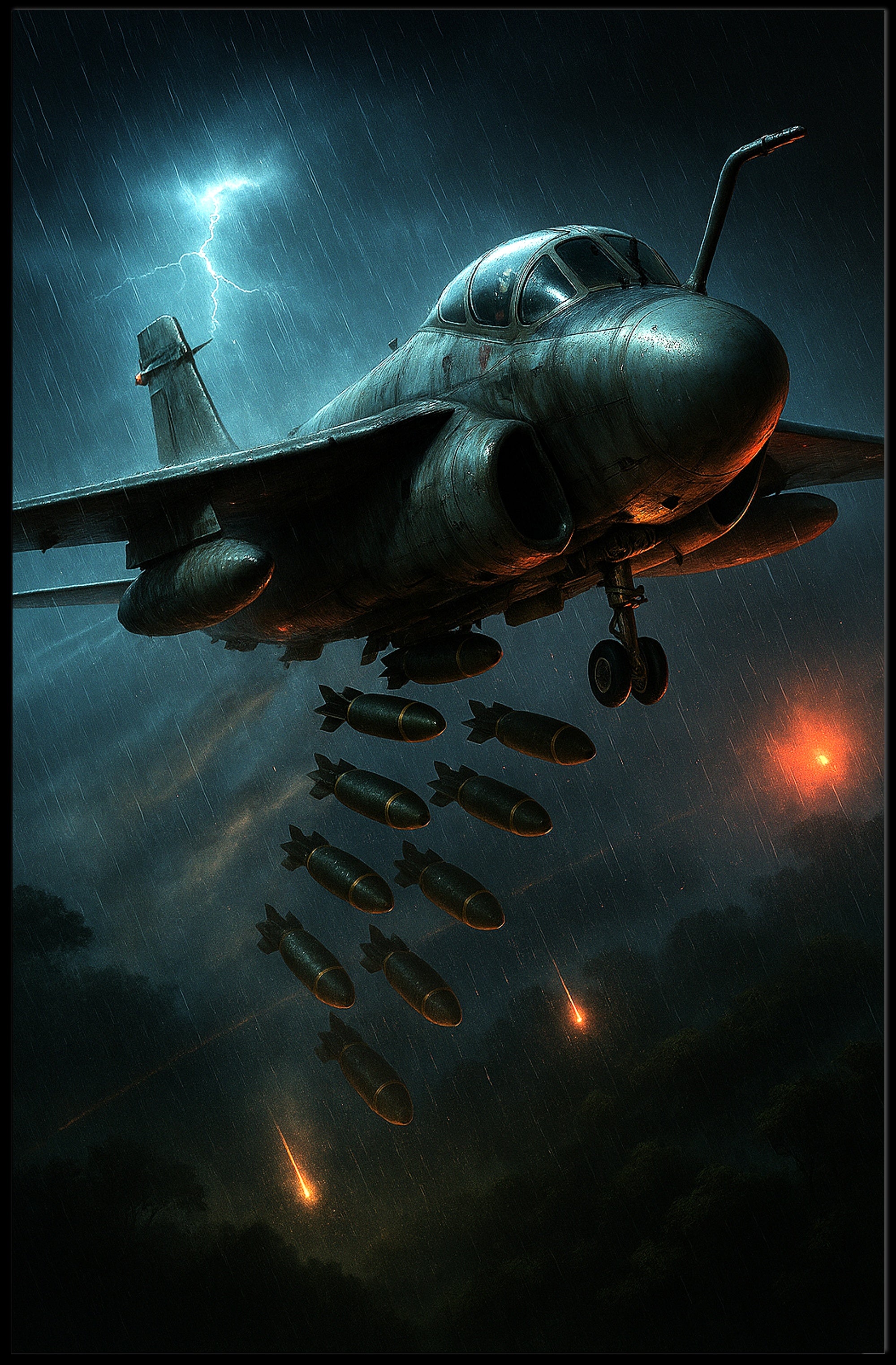 Thunderstorm Strike Poster PosterGoat