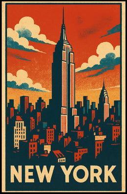 New York Skyline Poster