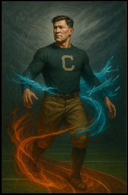 Elemental Athlete Art Jim Thorpe Poster
