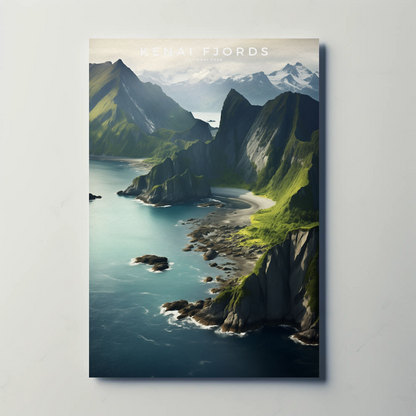Kenai Fjords National Park Poster