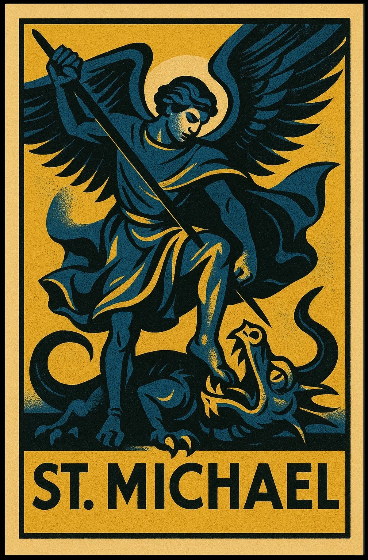 St. Michael The Archangel Poster