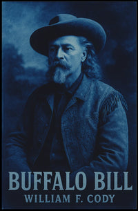 Buffalo Bill Western Heritage Art Print Cultural or Heritage Poster