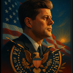John F. Kennedy 35Th President Poster