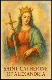 Saint Catherine of Alexandria Poster