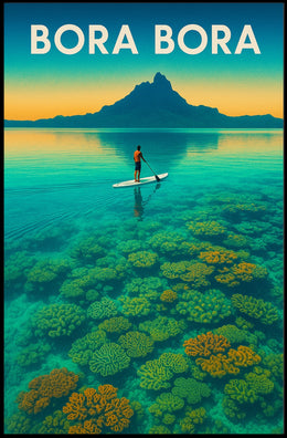 Bora Bora Serenity Poster