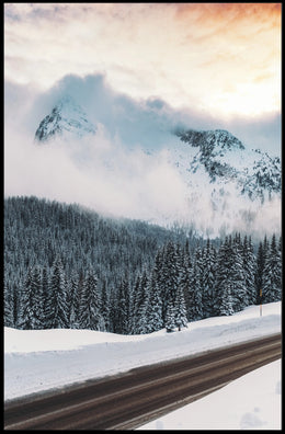 Winter Wonderland Serenity: National Park Poster