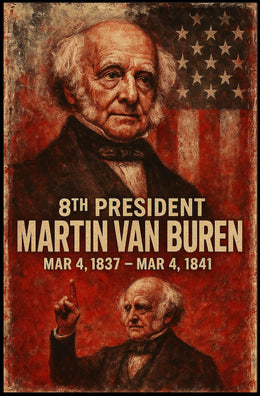 Martin Van Buren 8th President Poster