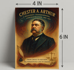 Chester A. Arthur A President Transforming Administration Poster PosterGoat