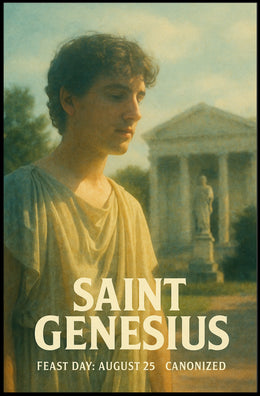 Saint Genesius Poster
