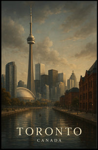 Toronto Skyline Poster