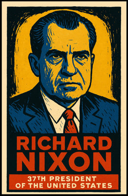 Richard Nixon 37Th President Poster