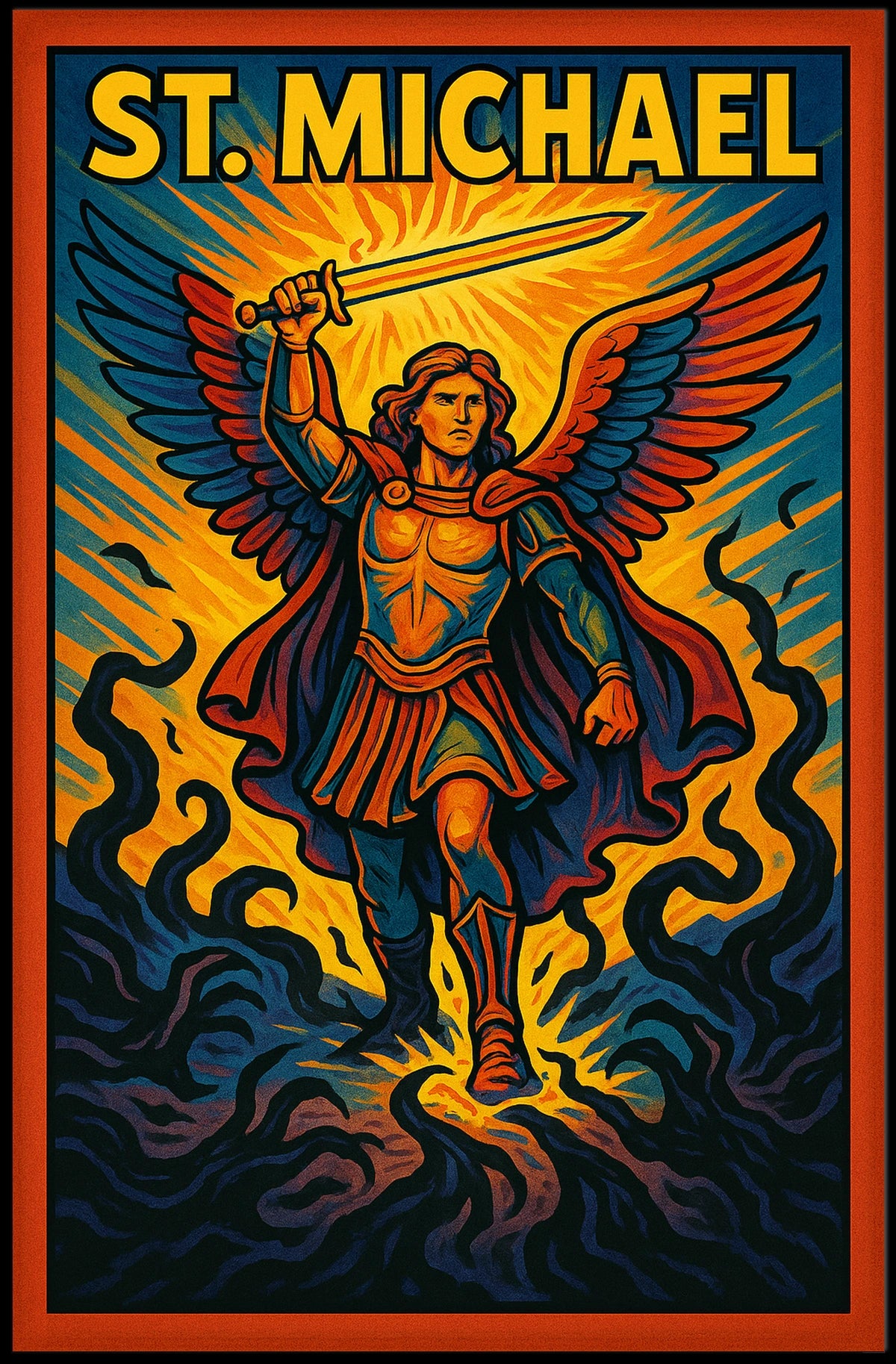 St. Michael The Archangel Poster