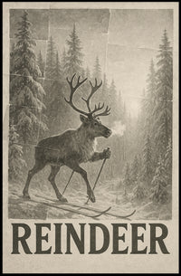 Reindeer Adventure Poster