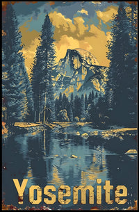 Scenic Yosemite Poster