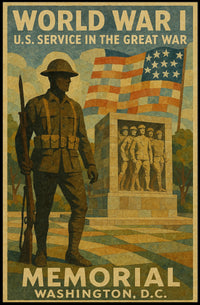 World War I Memorial Washington, D.C Poster