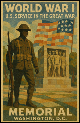 World War I Memorial Washington, D.C Poster