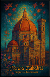 Florence Cathedral The Jewel of Renaissance Poster