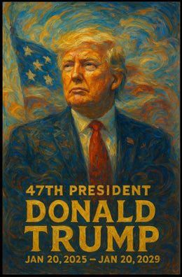 Donald Trump 47Th President Poster