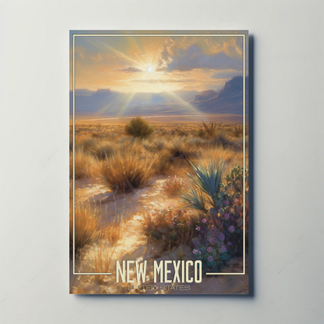 New Mexico Vintage Poster