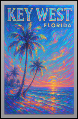 Key West, Florida Sunset Poster