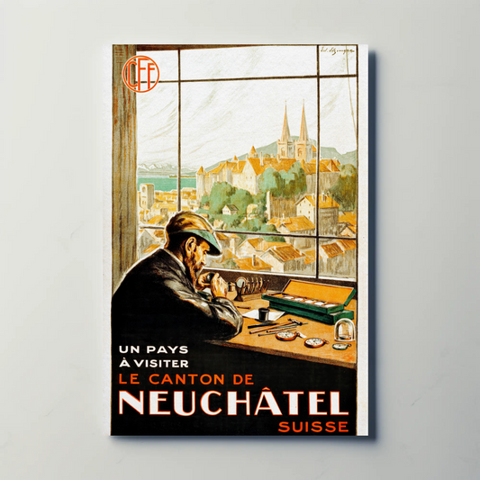 Neuchâtel - A Country to Visit Poster