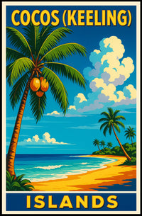 Cocos (Keeling) Islands Poster