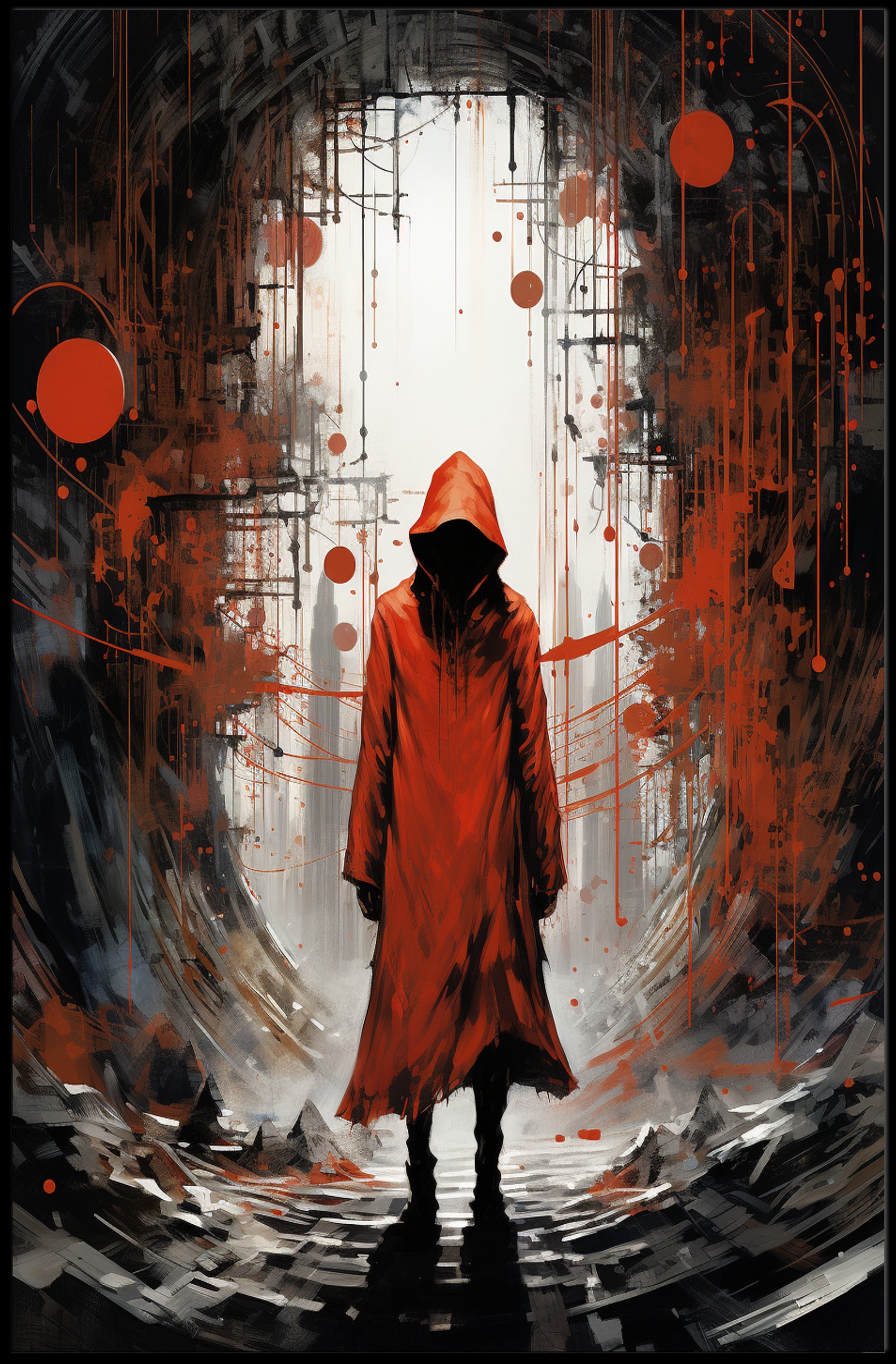 The Enigmatic Figure Poster