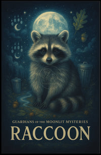 Guardians Raccoon Adventure Art: Animal Poster