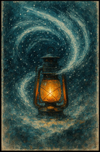 Guiding Light in the Storm Poster