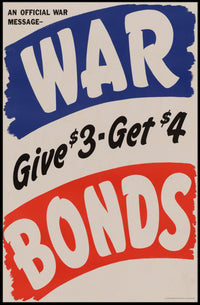 War Bonds Promotion Poster PosterGoat