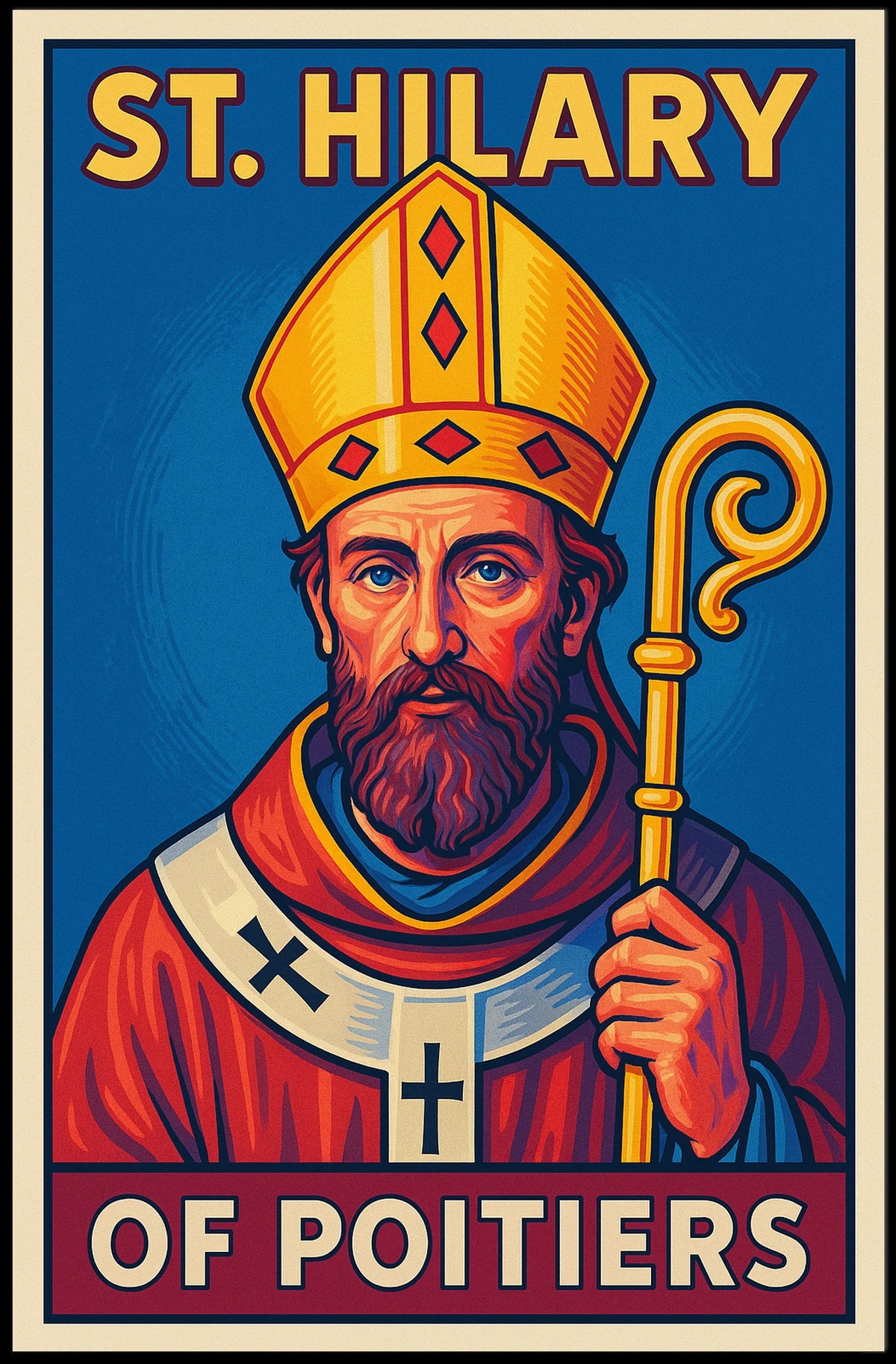 St. Hilary of Poitiers Poster