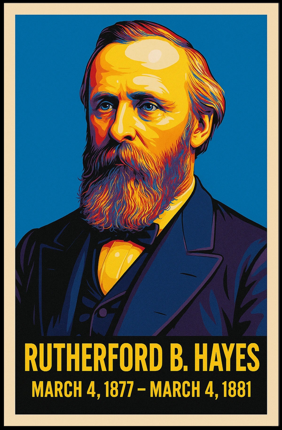 Rutherford B. Hayes Poster