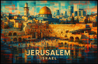 Jerusalem A Mosaic of History Poster