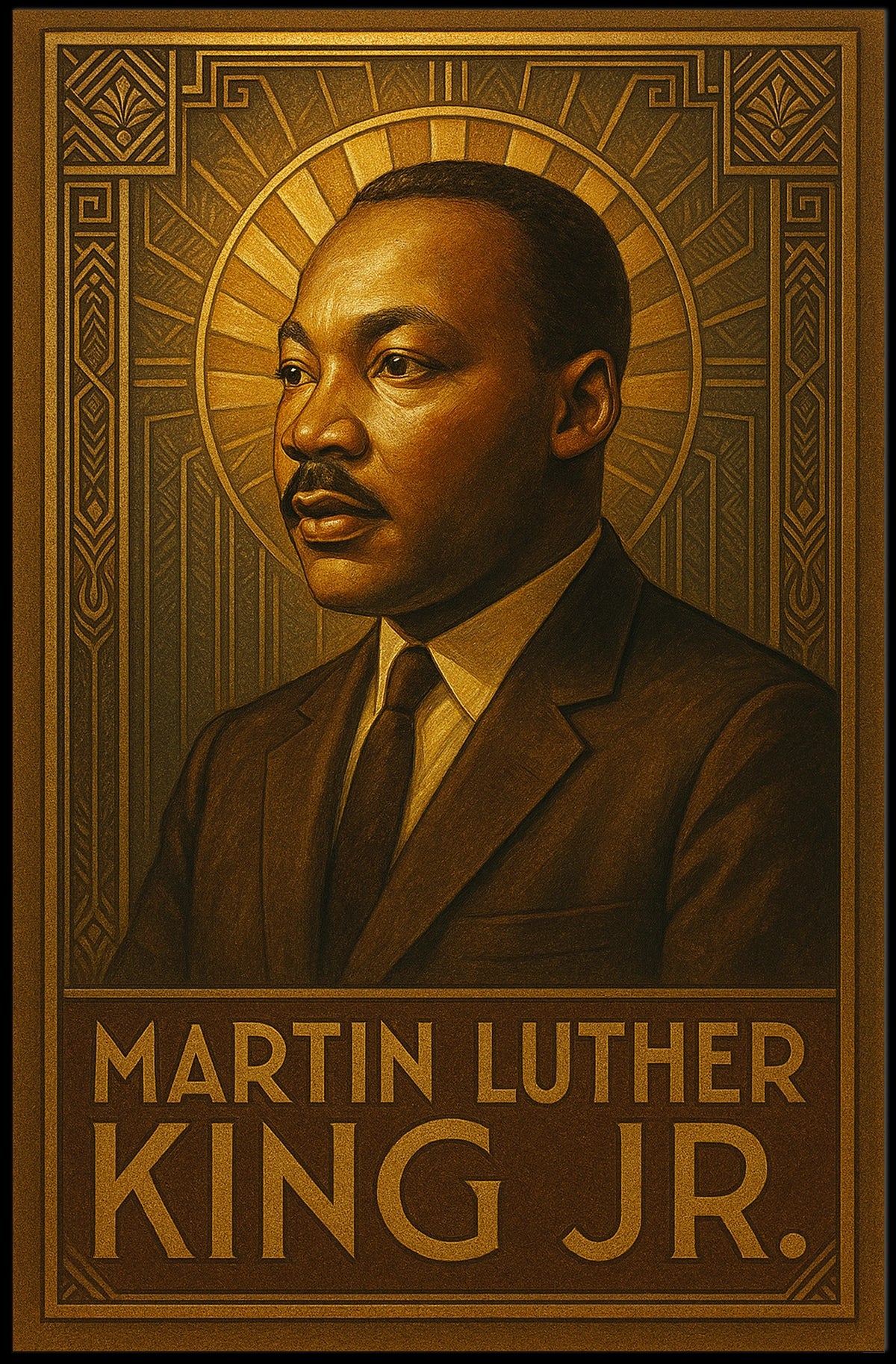 Martin Luther King Jr. Tribute Poster