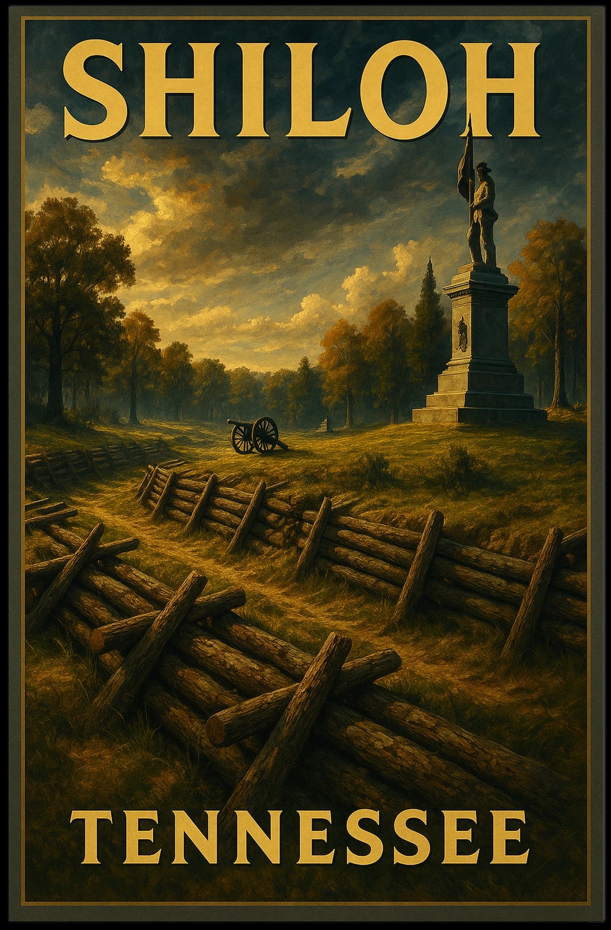 Shiloh, Tennessee Poster