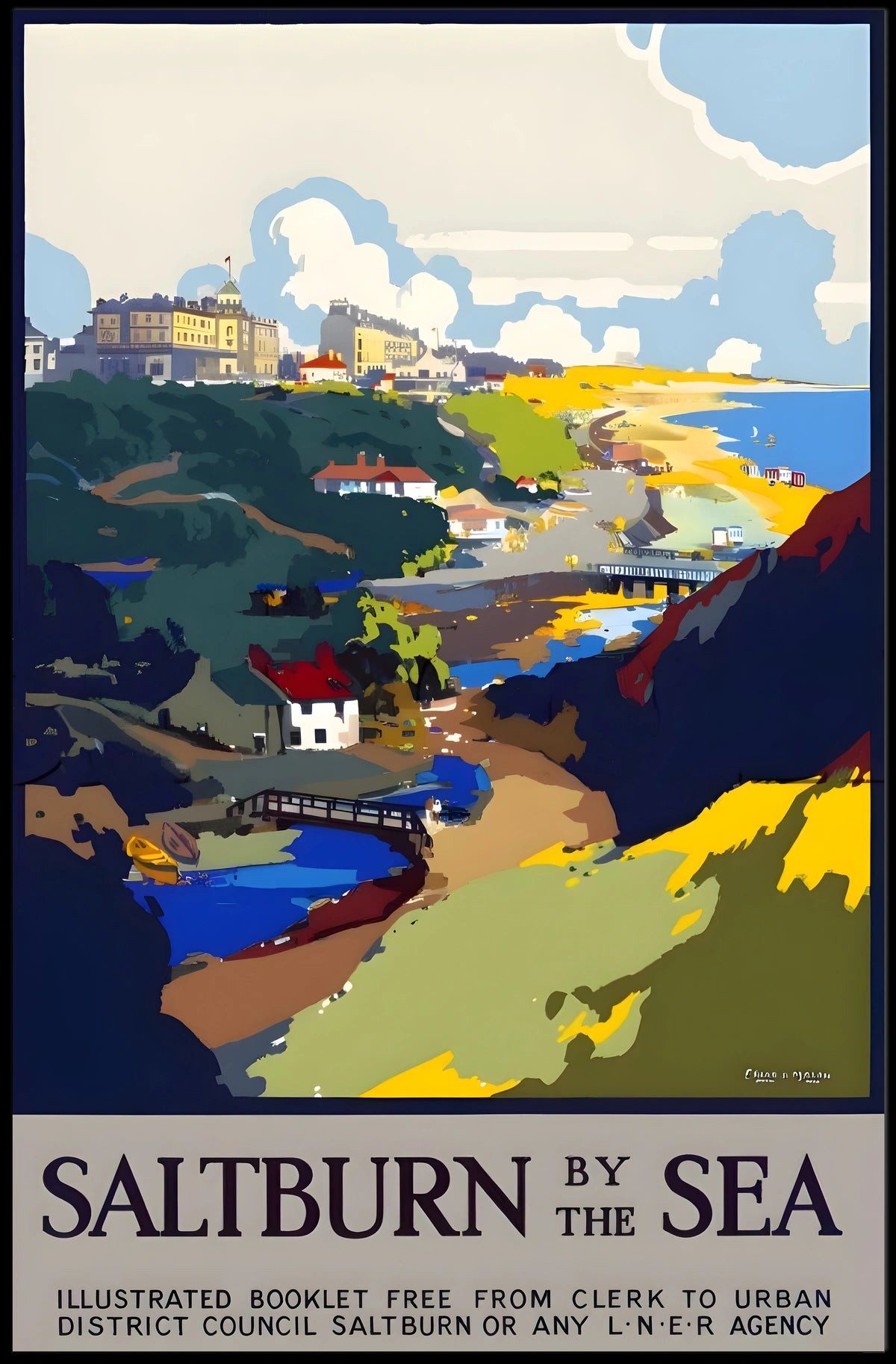 Saltburn By The Sea Poster