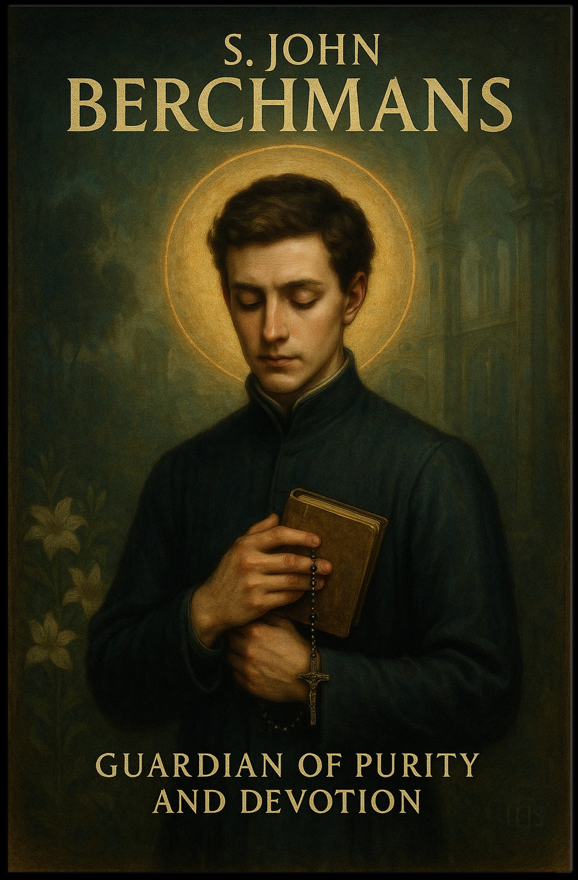 S. John Berchmans Guardian of Purity and Devotion Poster PosterGoat