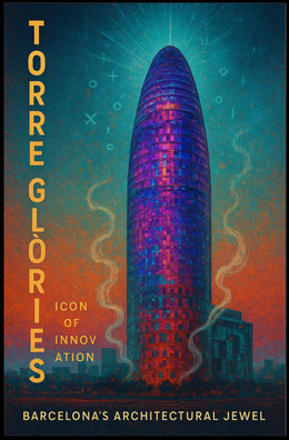Torre Glòries Icon of Innovation Poster