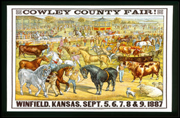 Cowley County Fair 1887 Poster