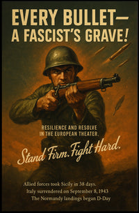 Every BulletA FascistS Grave Poster