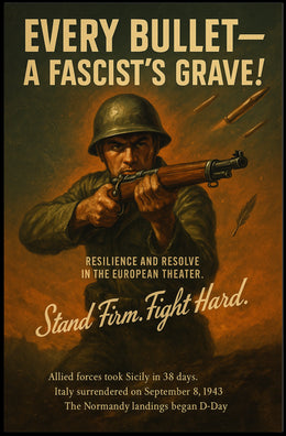 Every BulletA FascistS Grave Poster