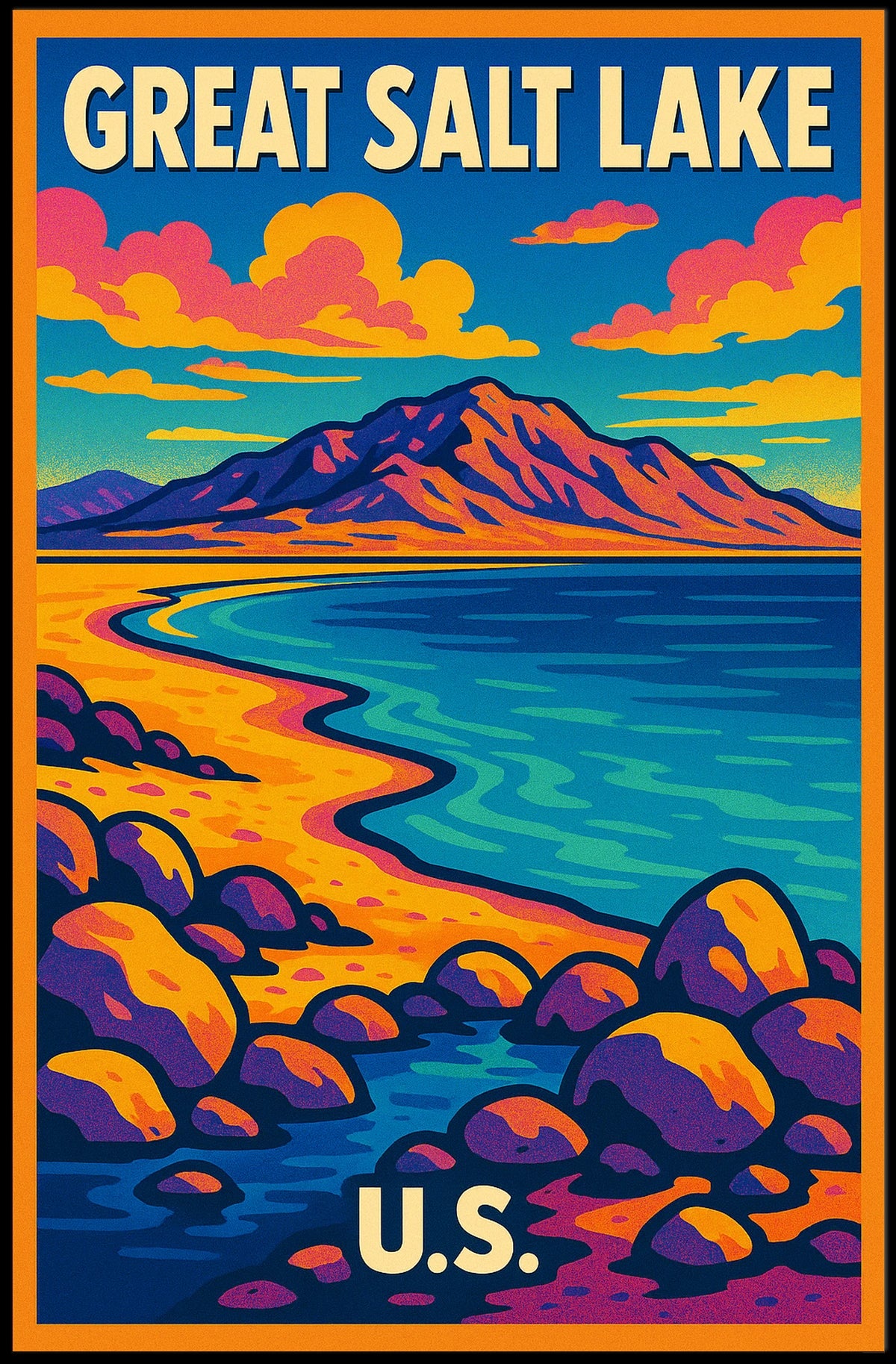 Great Salt Lake Poster