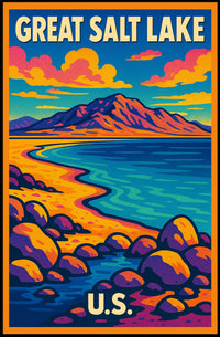 Great Salt Lake Poster