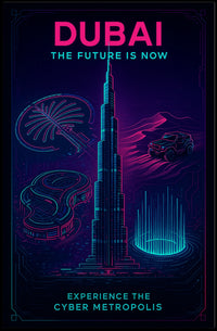 Dubai The Future Is Now Poster